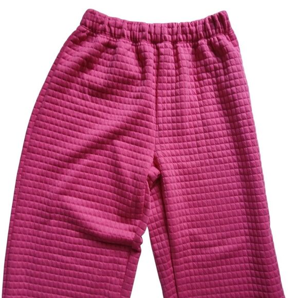 Princess Polly Pants Jogger Quilted HIgh Rise Barbie Pink Streetwear Stretchy 2 - Picture 5 of 14